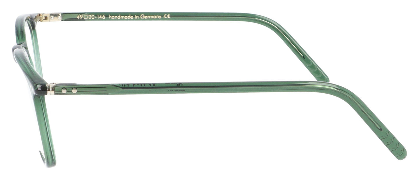 Lunor LU610 56 Green Glasses - Side