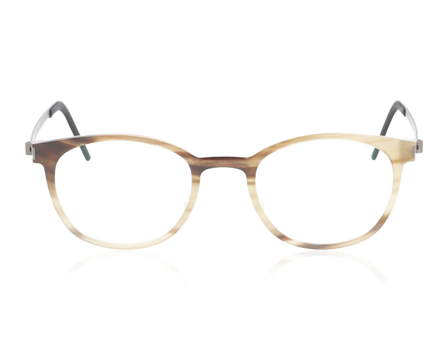 Lindberg buffalo 1818 H50 10 Tortoise Glasses - Front