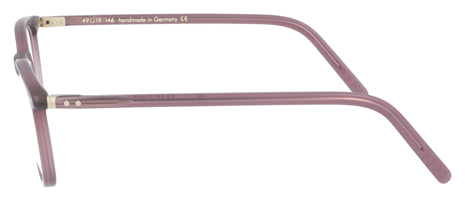 Lunor LU234 55 Purple Glasses - Side