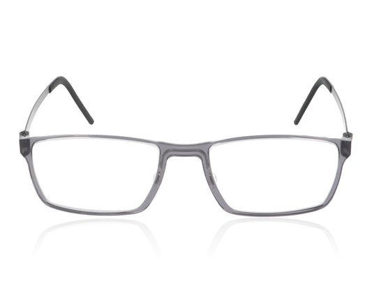 Lindberg Acetanium 1228 A101 K195 U9 Black Transparent Glasses - Front