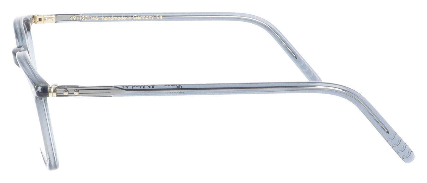 Lunor LU610 41 Blue Glasses - Side