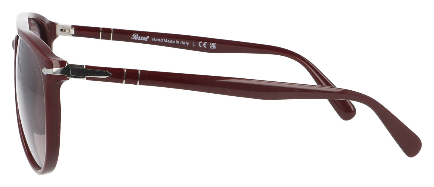 Persol 0PO3311S 53 Burgundy Sunglasses - Side