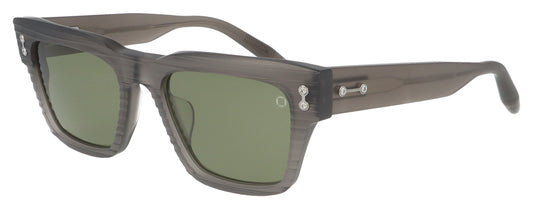 Akoni Columbia GRYGRN Grey Sunglasses - Angle
