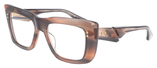 DITA Mahine DTX437 A-02 Brown Glasses - Angle