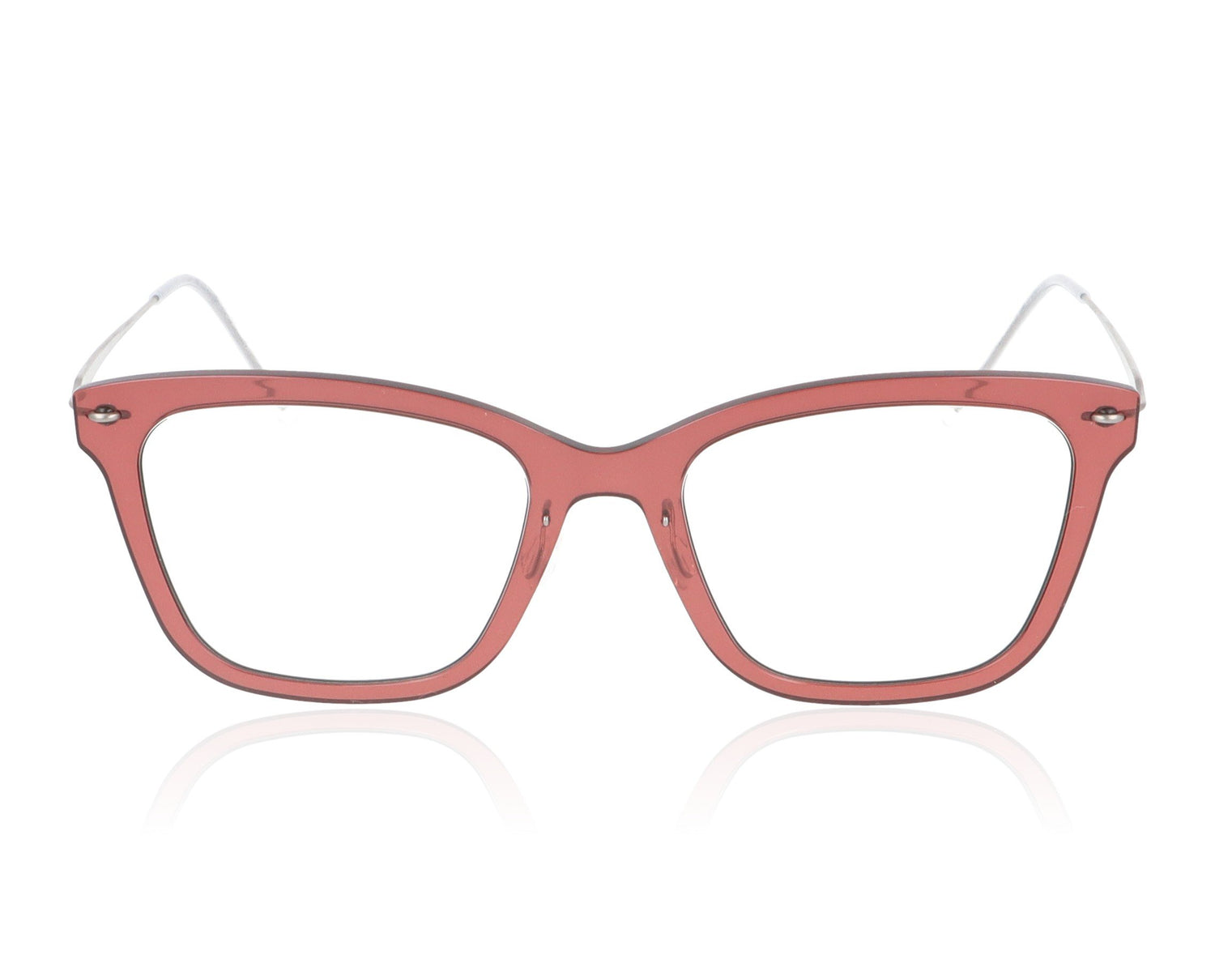 Lindberg n.o.w 6635 C04 Red Glasses - Front
