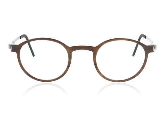 Lindberg buffalo 1823 T207 H18 P10 Medium Brown Glasses - Front