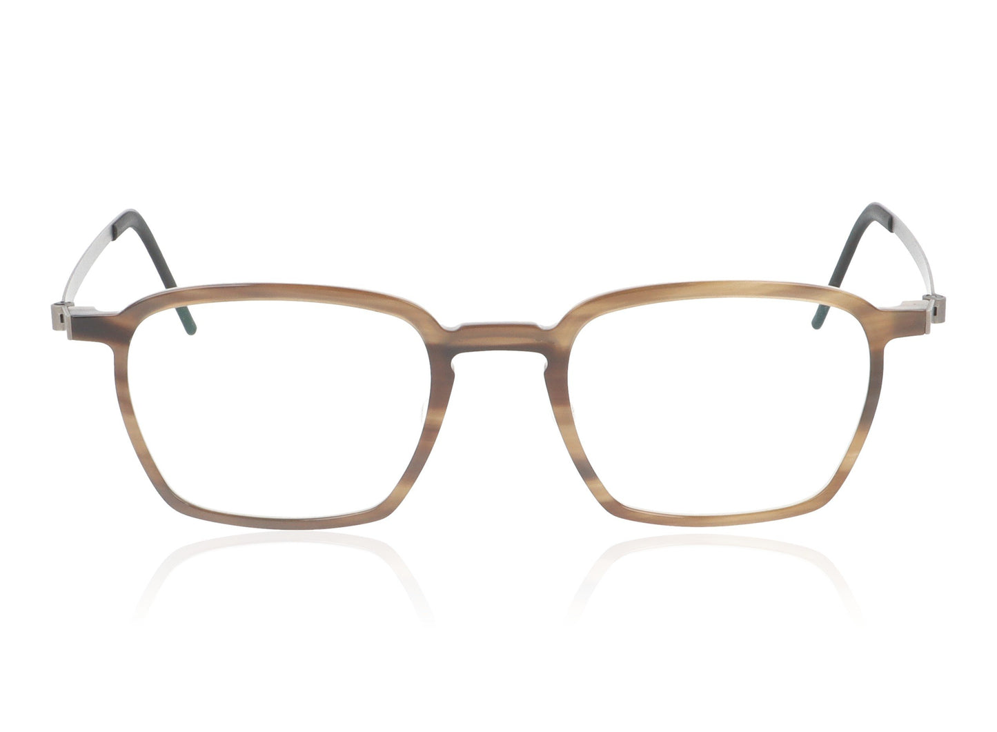 Lindberg buffalo 1859 H50 10 Medium Brown Glasses - Front