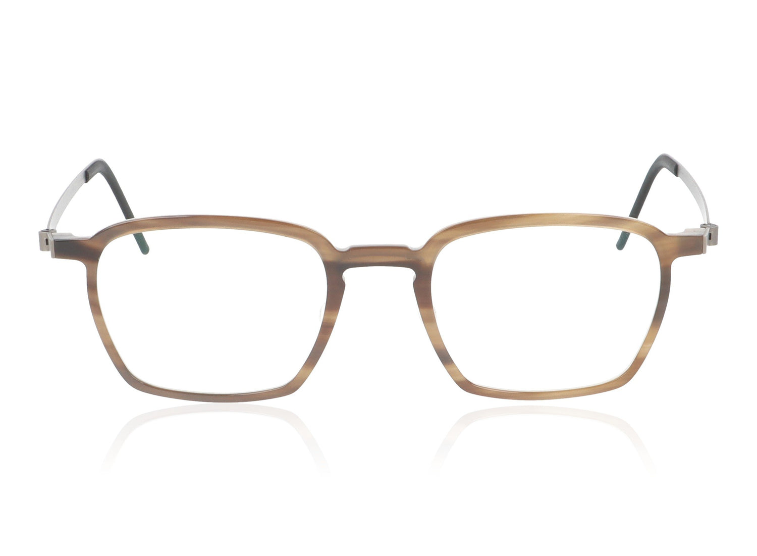 Lindberg buffalo 1859 H50 10 Medium Brown Glasses - Front