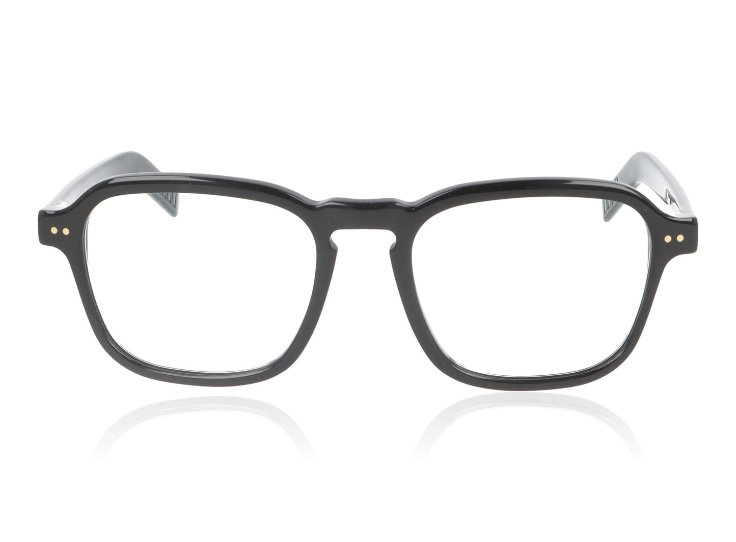 Lunor LU703 01 Black Glasses - Front