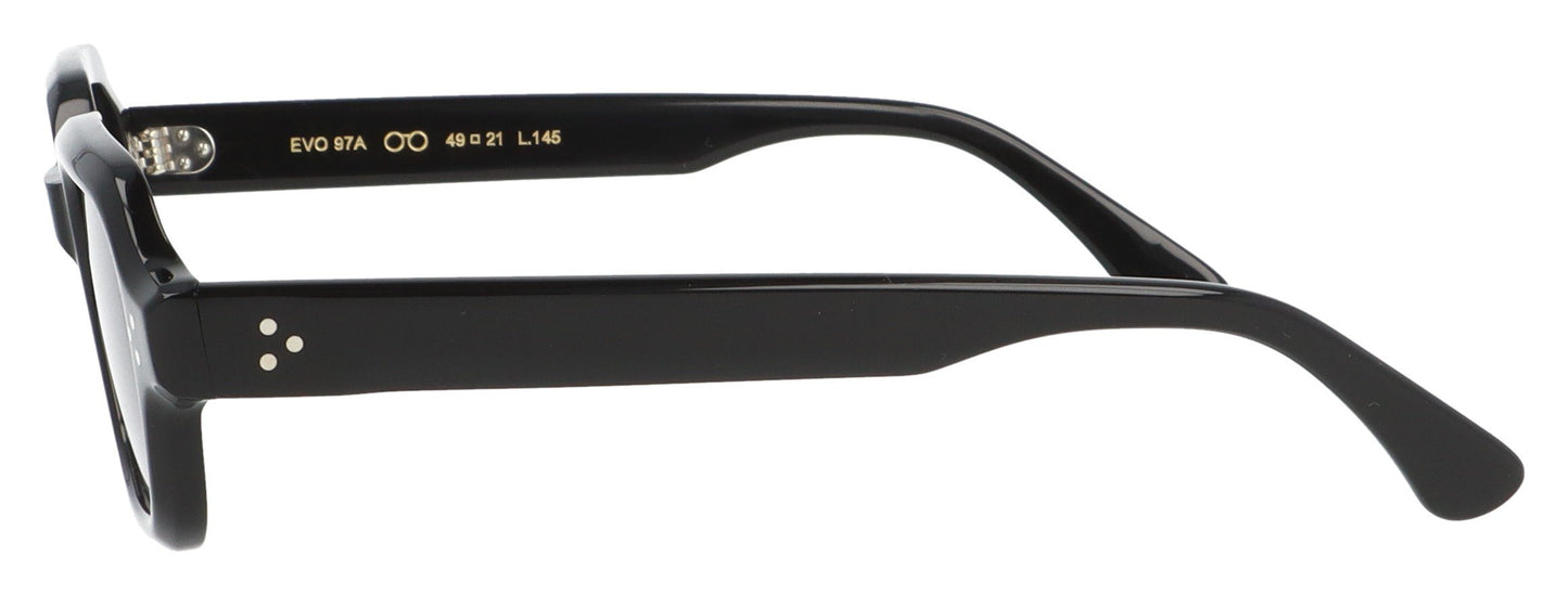 Pagani EVO 97A BLK1 Black Sunglasses - Side