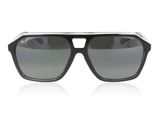Maui Jim Wedges MJ880 02 Black Sunglasses - Front