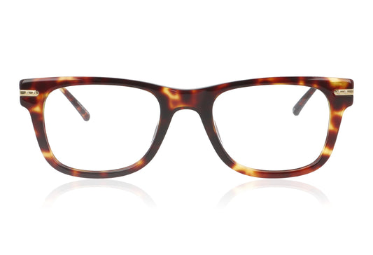 Linda Farrow Portico C2 Tortoise Glasses - Front