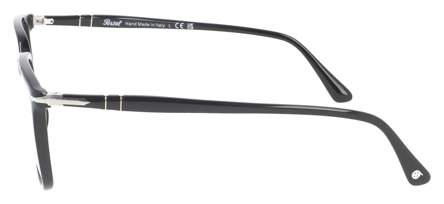 Persol 0PO3275V 95 Black Glasses - Side