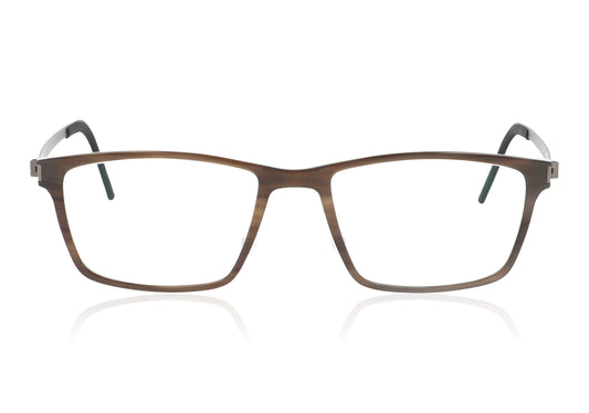 Lindberg buffalo 1819 T207 H18 10 Medium Brown Glasses - Front