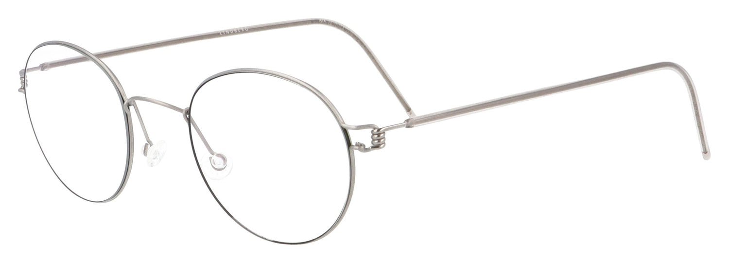 Lindberg Air Rim Morten K115 P10 Silver Glasses - Angle