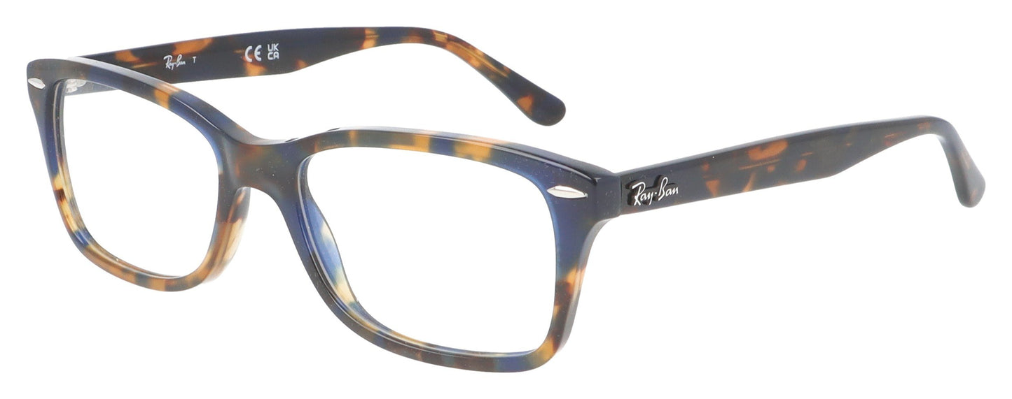 Ray-Ban 0RX5428 8174 Yellow Glasses - Angle