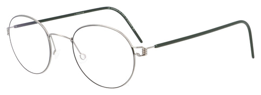 Lindberg Air Rim Morten P10 Silver Glasses - Angle