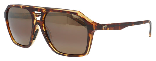 Maui Jim Wedges MJ880 10 Tortoise Sunglasses - Angle