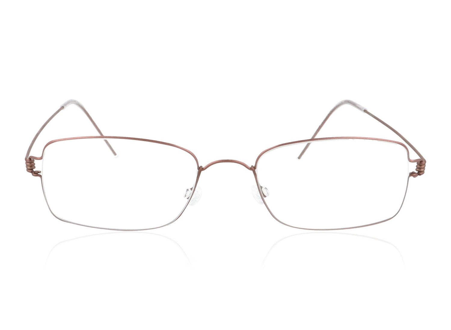 Lindberg Air Rim Alvis U12 Brown Glasses - Front