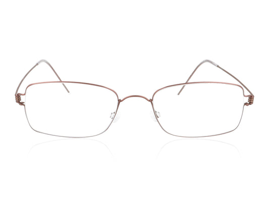 Lindberg Air Rim Alvis U12 Brown Glasses - Front