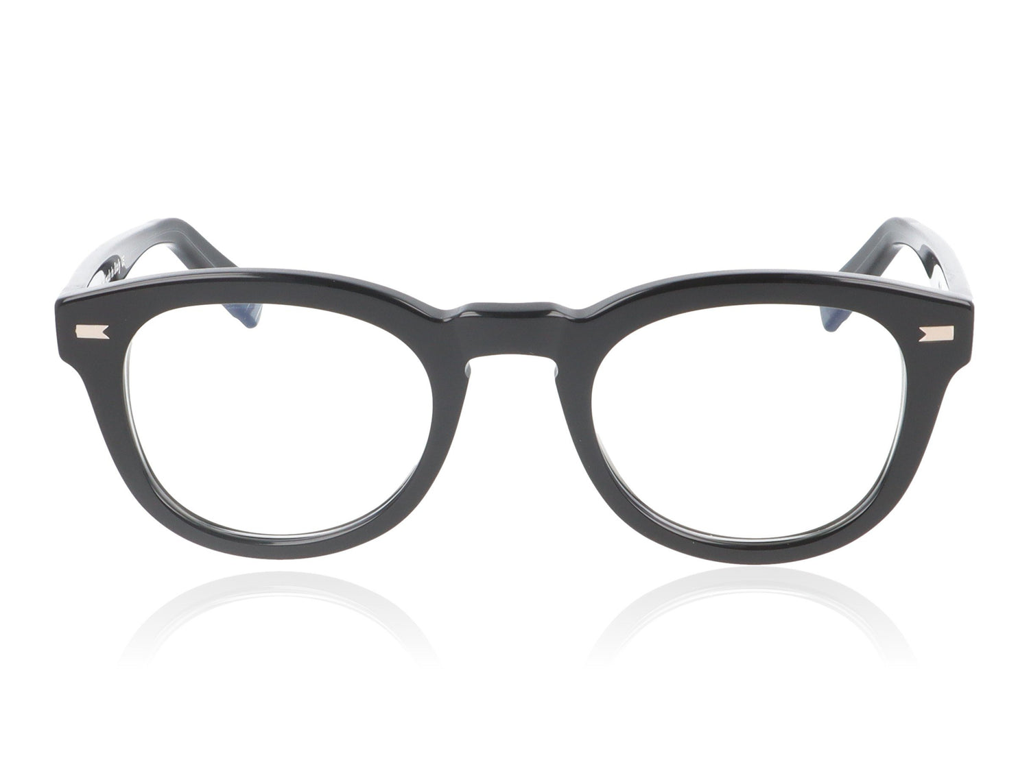 Bobsdrunk Matt 01 Black Glasses - Front