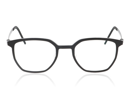 Lindberg Acetanium 1055 AK44 Black Glasses - Front