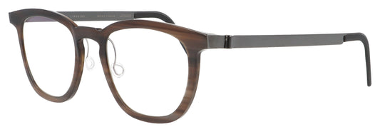 Lindberg 1856 H18 Tortoise Glasses - Angle