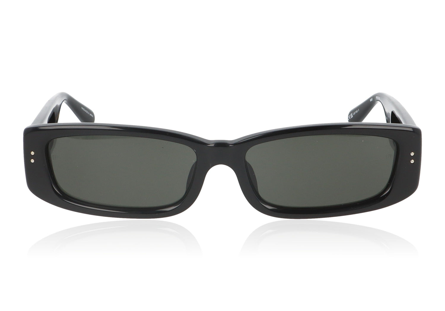 Linda Farrow Talita C1 Black Sunglasses - Front