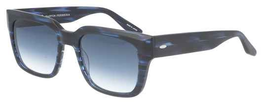 Barton Perreira Zander BP0269/S MMI Matte Midnight Sunglasses - Angle