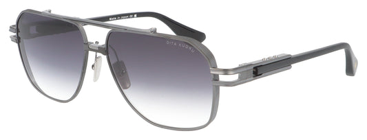 DITA Kudru 02 Grey and Black Sunglasses - Angle