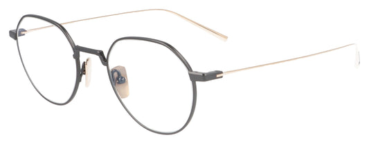 DITA Artoa.82 A-02 Black and Gold Glasses - Angle