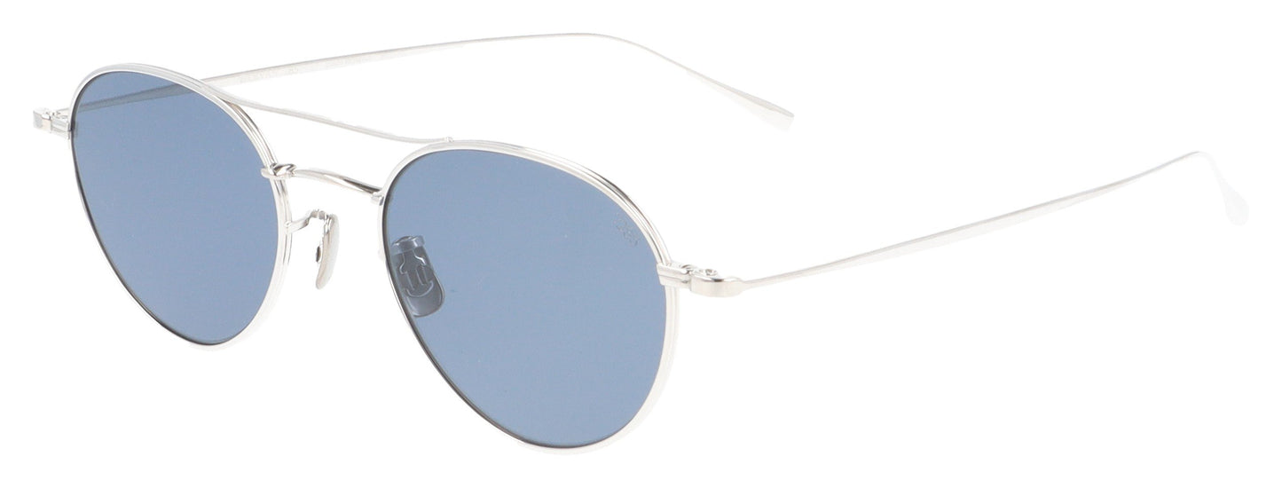 Eyevan 7285 191 800-G Silver Sunglasses - Angle