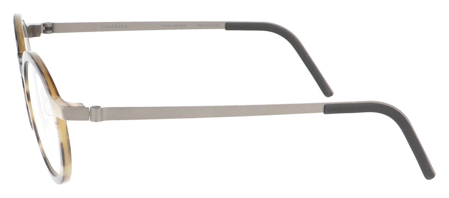 Lindberg 1855 H50 10 Medium Brown Glasses - Side