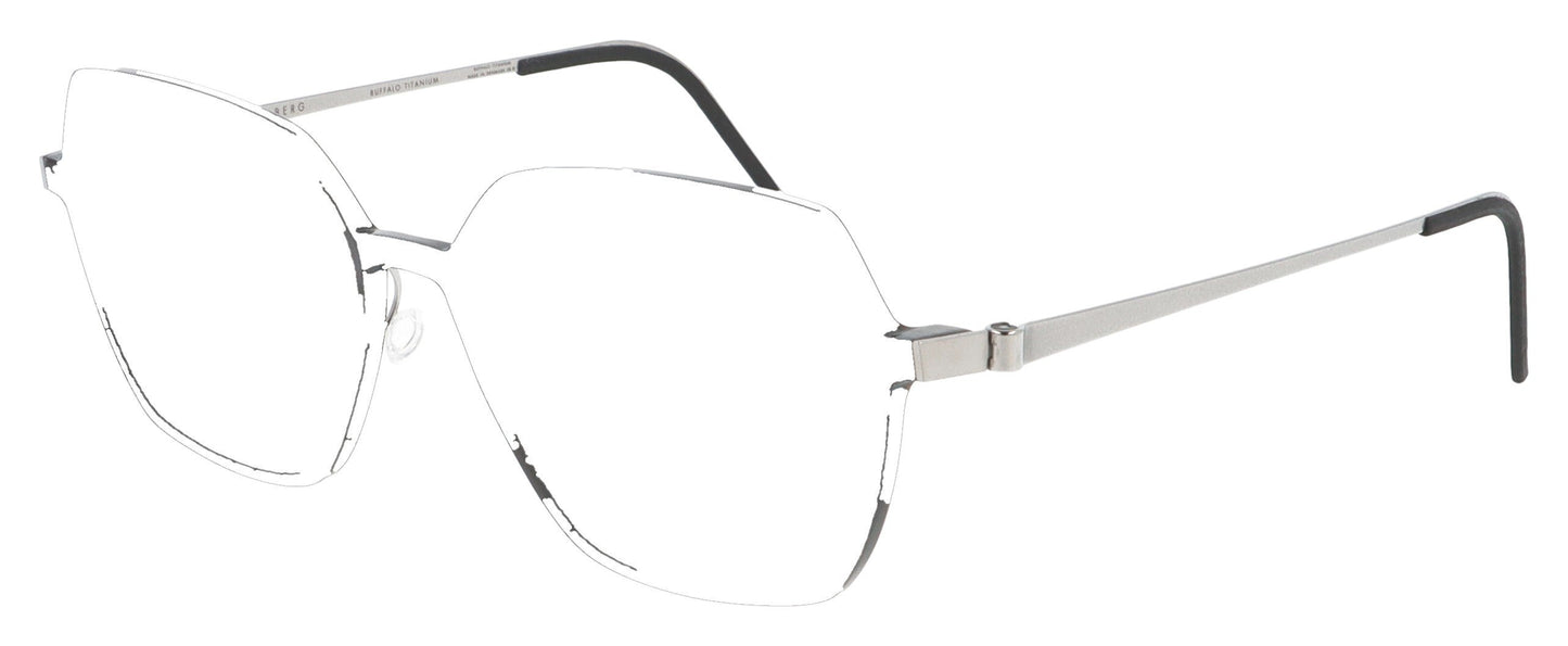 Lindberg buffalo 1861 H20 P10 Black Glasses - Angle