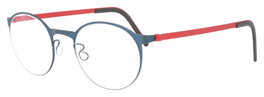 Lindberg Strip 9571 U13 U33 Blue Red Glasses - Angle
