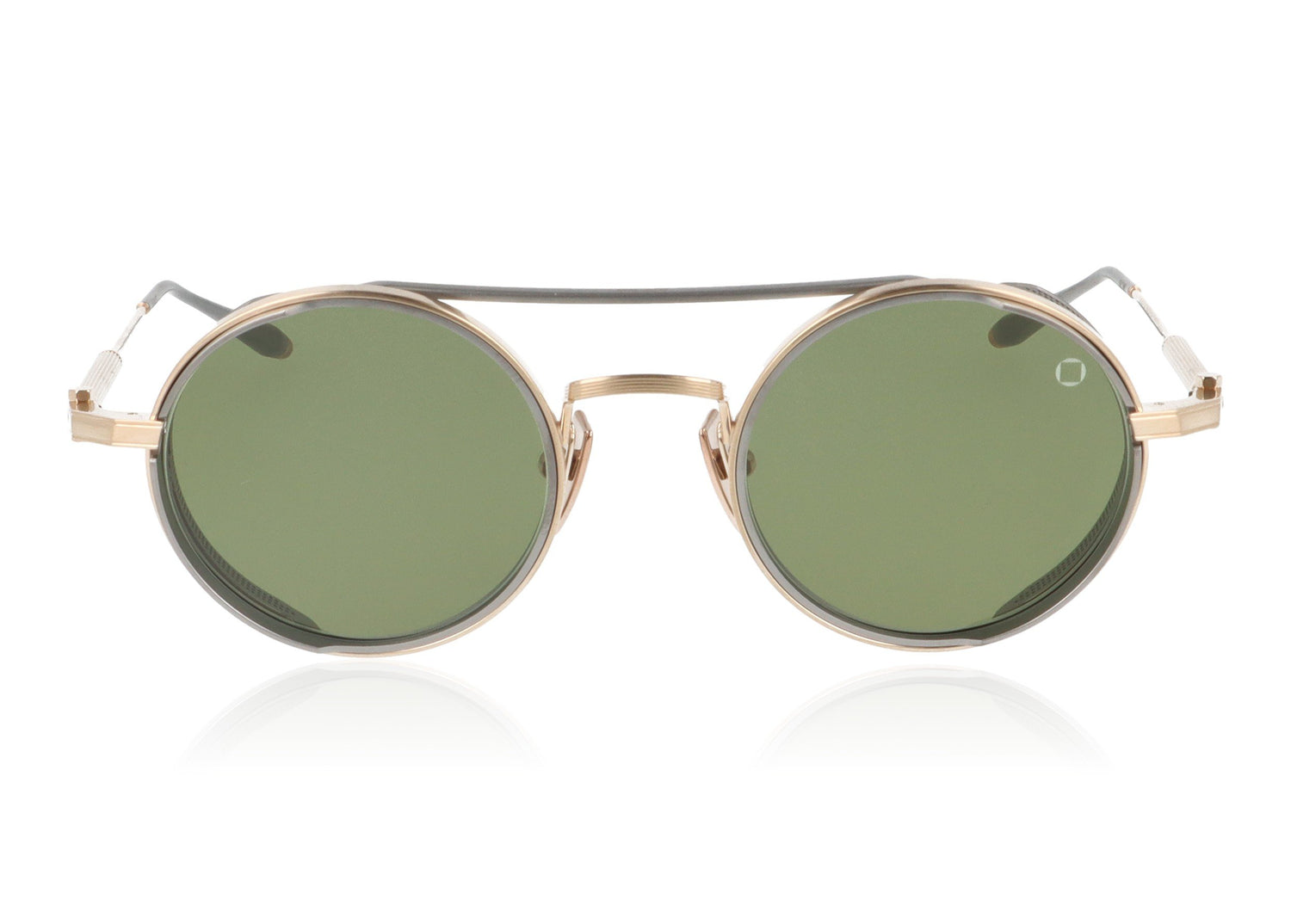 Akoni Eris GLDPLD Rose Gold Sunglasses - Front