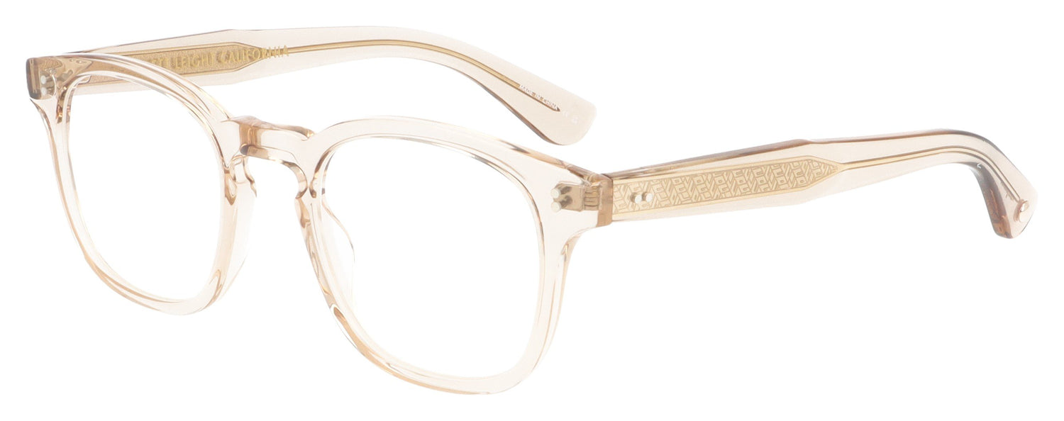 Garrett Leight Ace II BRE Brown Glasses - Angle