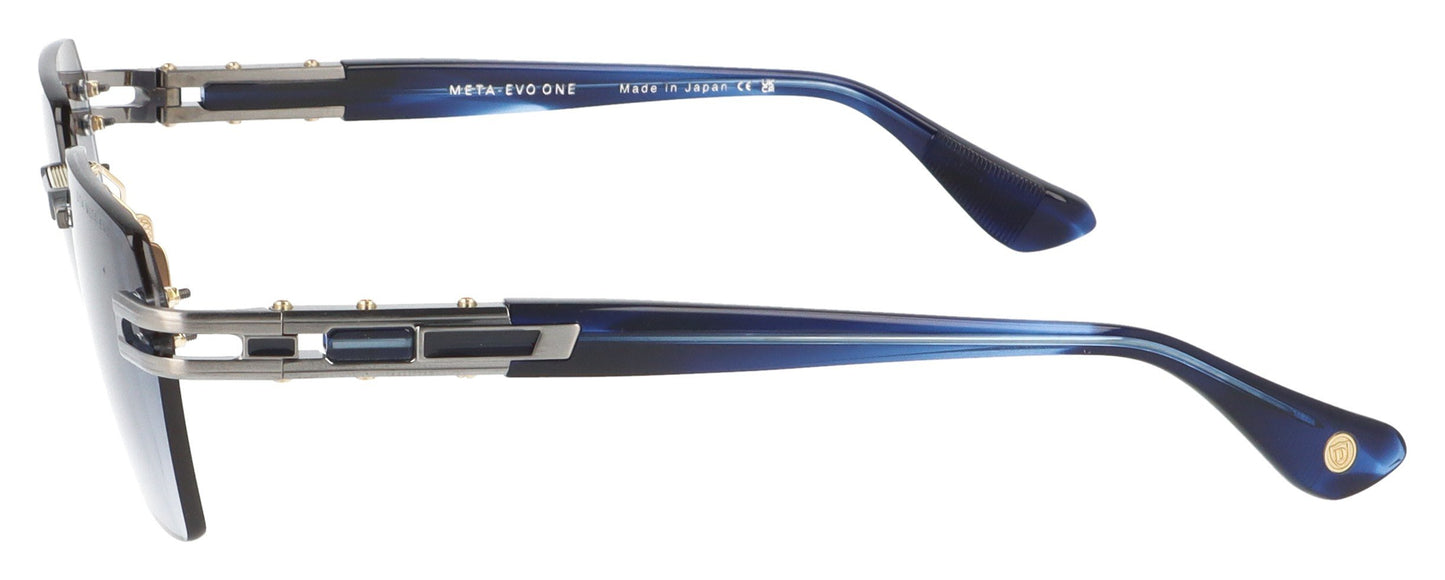 DITA EVO ONE A-02 SIL-BLU Sunglasses - Side