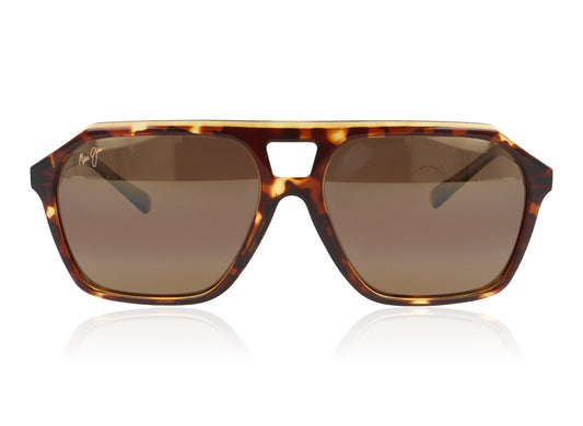 Maui Jim Wedges MJ880 10 Tortoise Sunglasses - Front