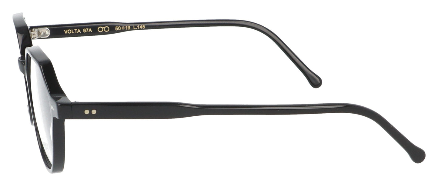 Pagani Volta 97A Black Glasses - Side