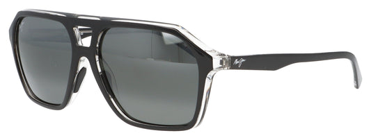 Maui Jim Wedges MJ880 m01 Black Sunglasses - Angle