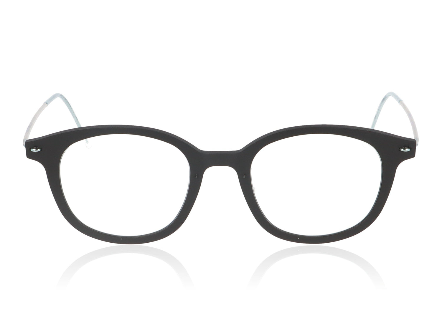 Lindberg n.o.w 6628 T804 D16 P30 Black Glasses - Front