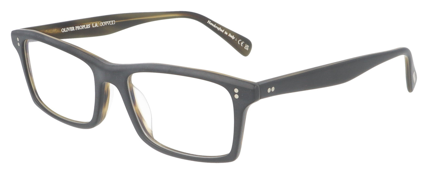 Oliver Peoples Myerson 1453 Olive Tortoise Glasses - Angle