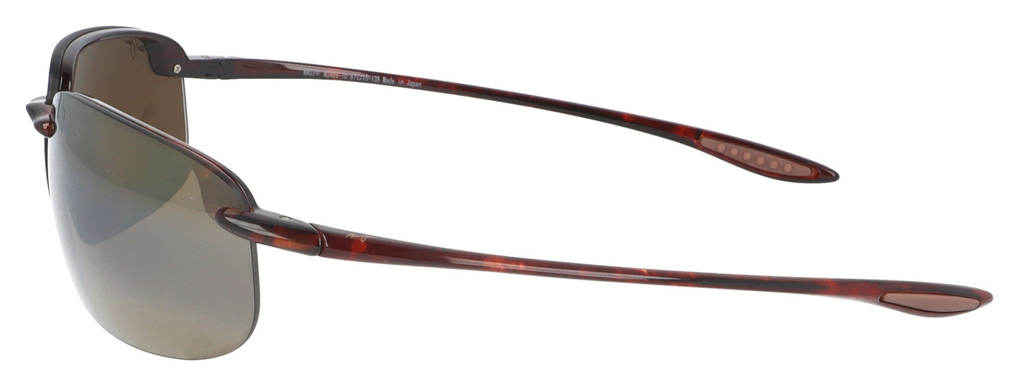 Maui Jim Hoopika XL 10 Tortoise Sunglasses - Side
