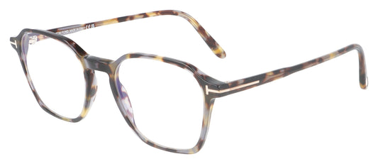 Tom Ford TF5804 055 Tortoise Glasses - Angle