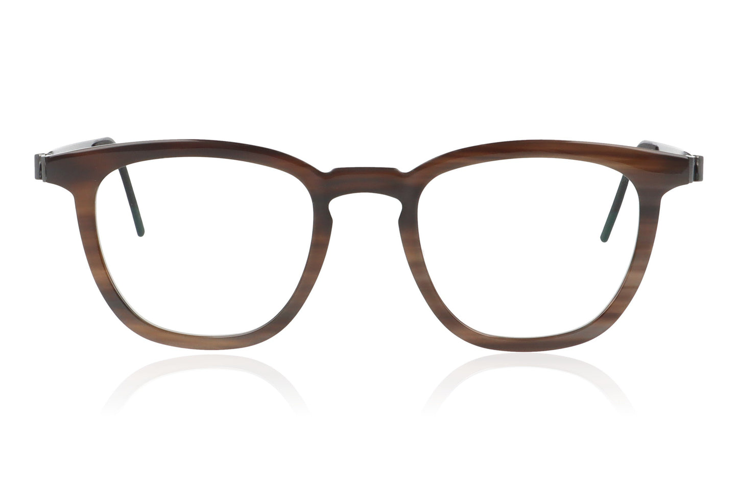 Lindberg 1856 H18 Tortoise Glasses - Front