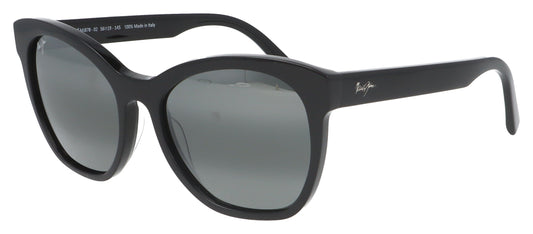 Maui Jim ALULU 02 Black Sunglasses - Angle
