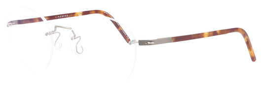 Lindberg Spirit 2260 T517 K25 10 Silver Tortoise Glasses - Angle