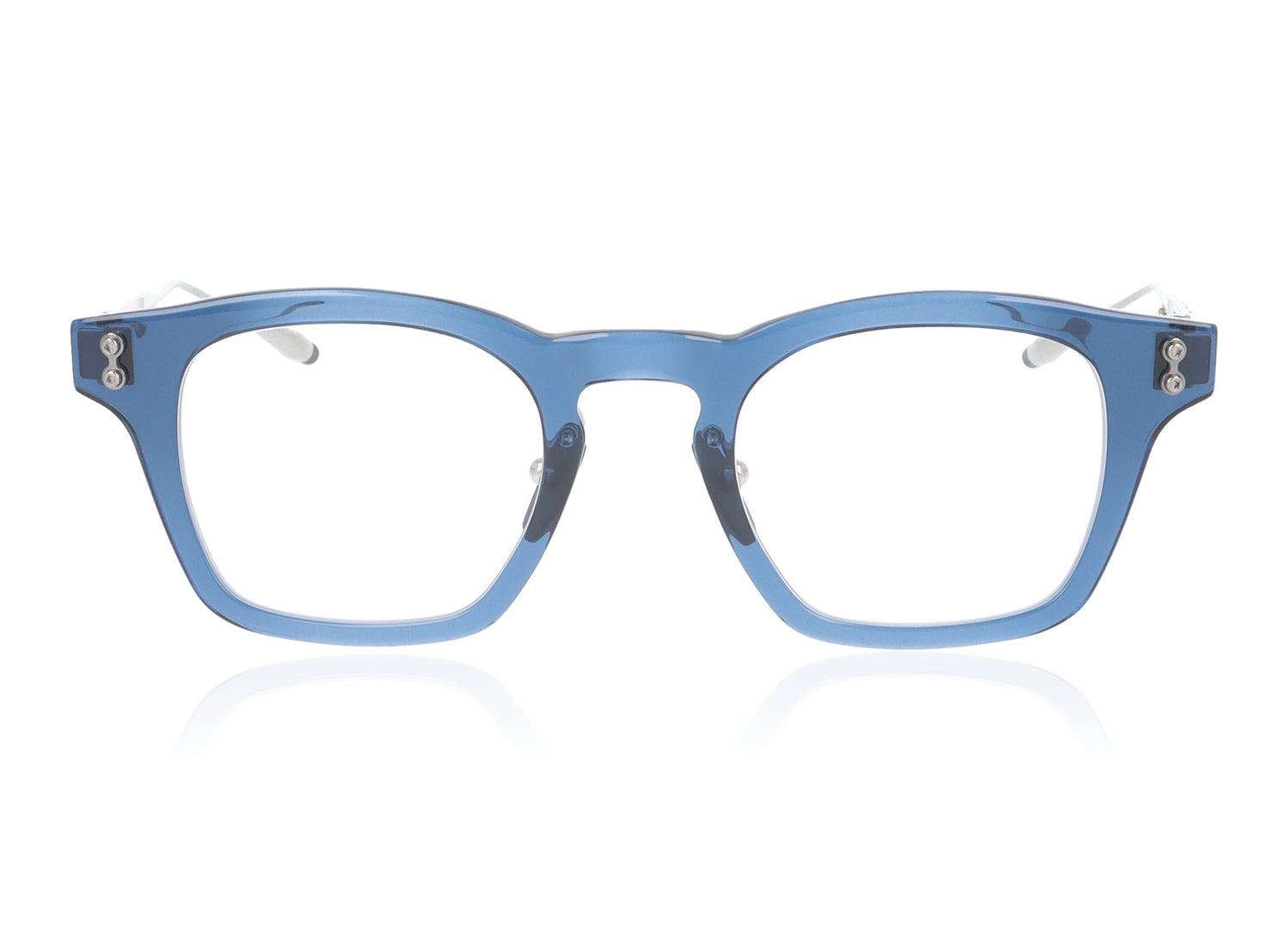 Akoni Wise BLU-PLD Blue Glasses - Front