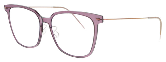 Lindberg n.o.w 6625 C19 Crystal Purple Glasses - Angle